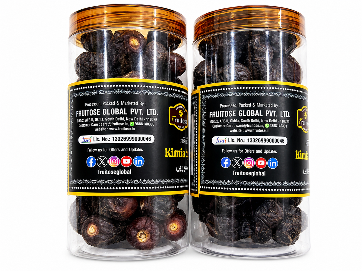 Premium Ajwa & Kimia Gold Dates Combo Pack | 500g + 500g (1Kg)