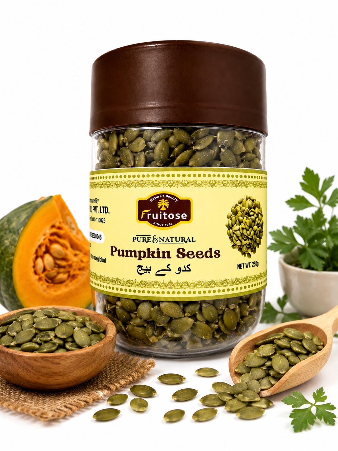 Premium Pumpkin Seeds | 100% Natural & Raw | 250g