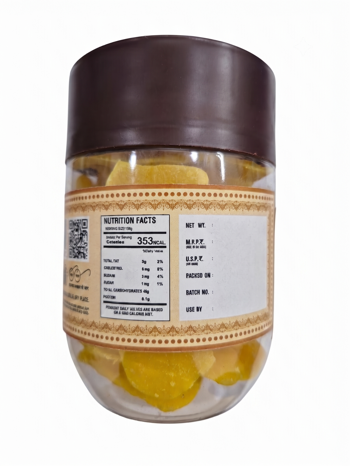 Premium Dried Mango | Naturally Sweet & Chewy | 250g