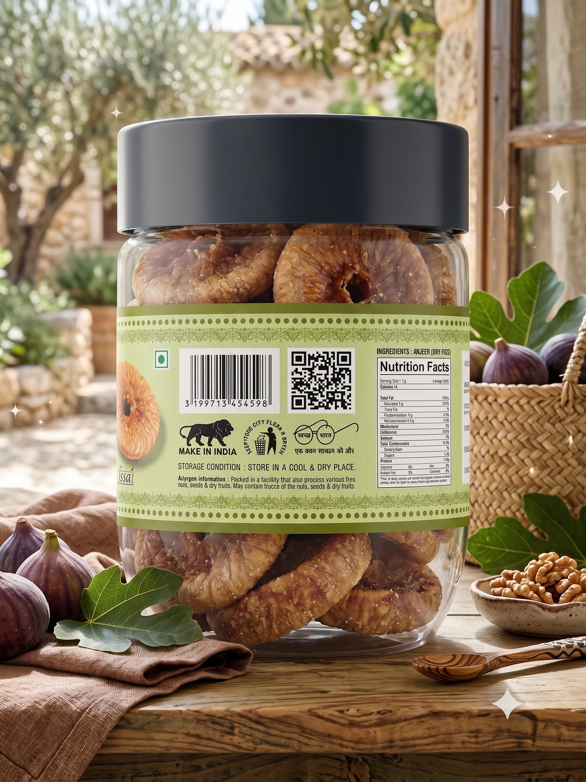 Premium Afghan Dried Figs | Natural Sweetness & Chewy