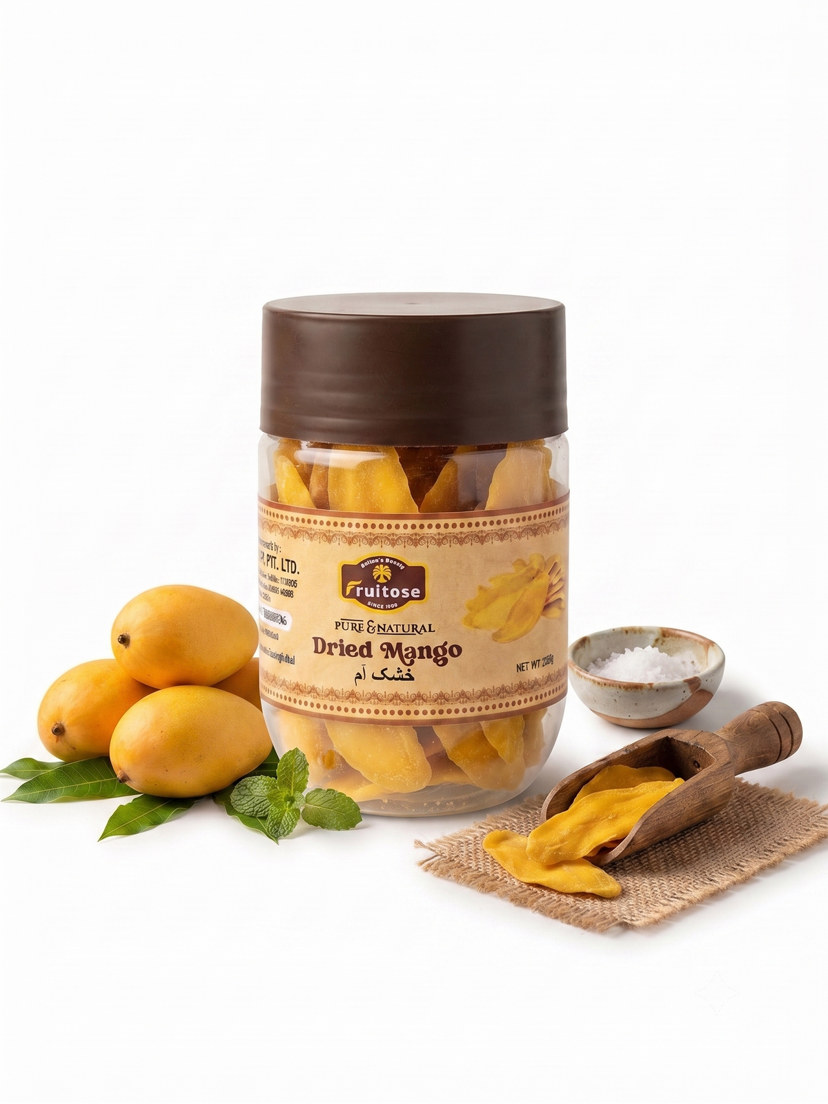 Premium Dried Mango | Naturally Sweet & Chewy | 250g