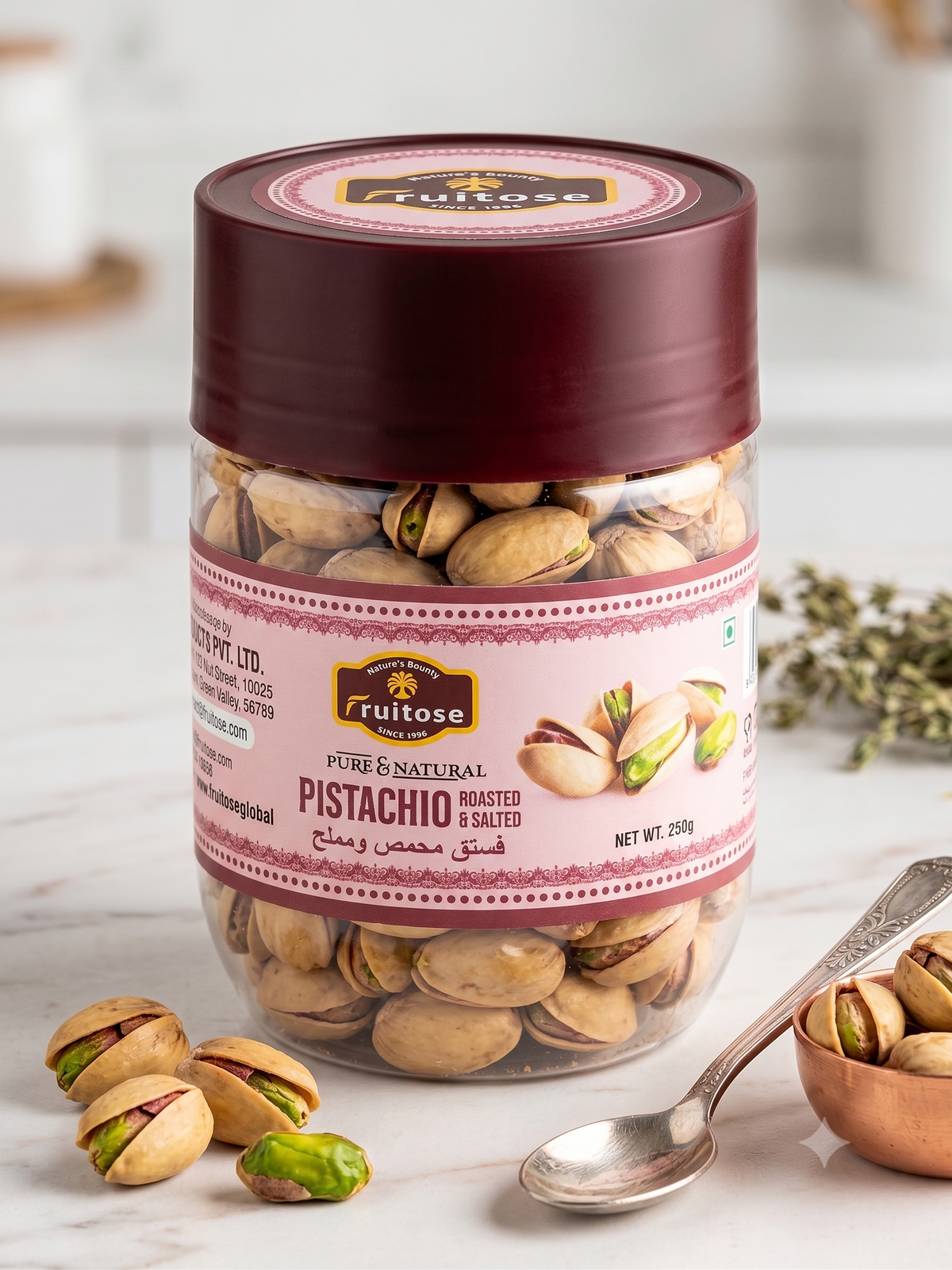 Premium Salted Pistachios | Naturally Crunchy & Delicious