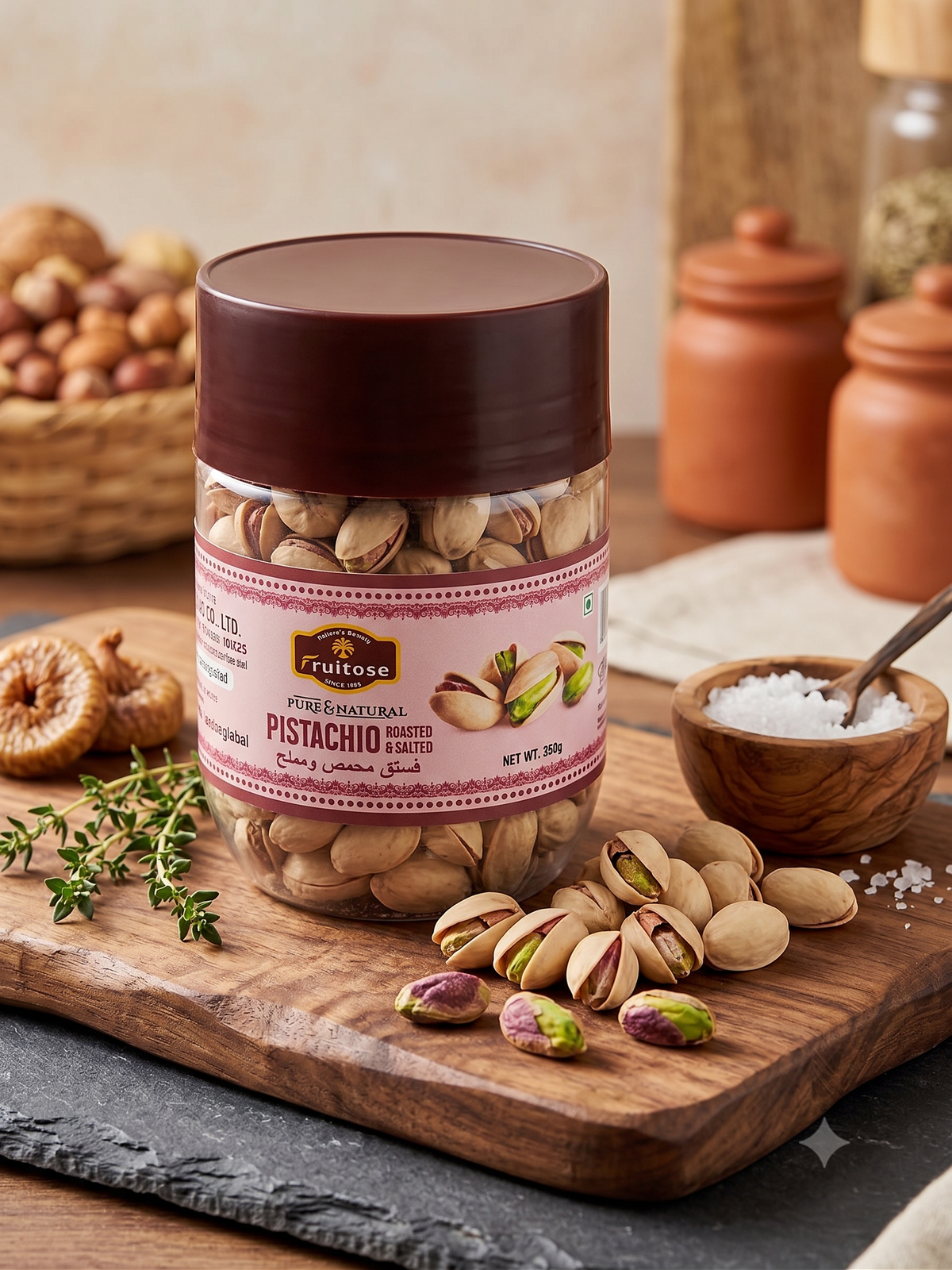 Premium Salted Pistachios | Naturally Crunchy & Delicious