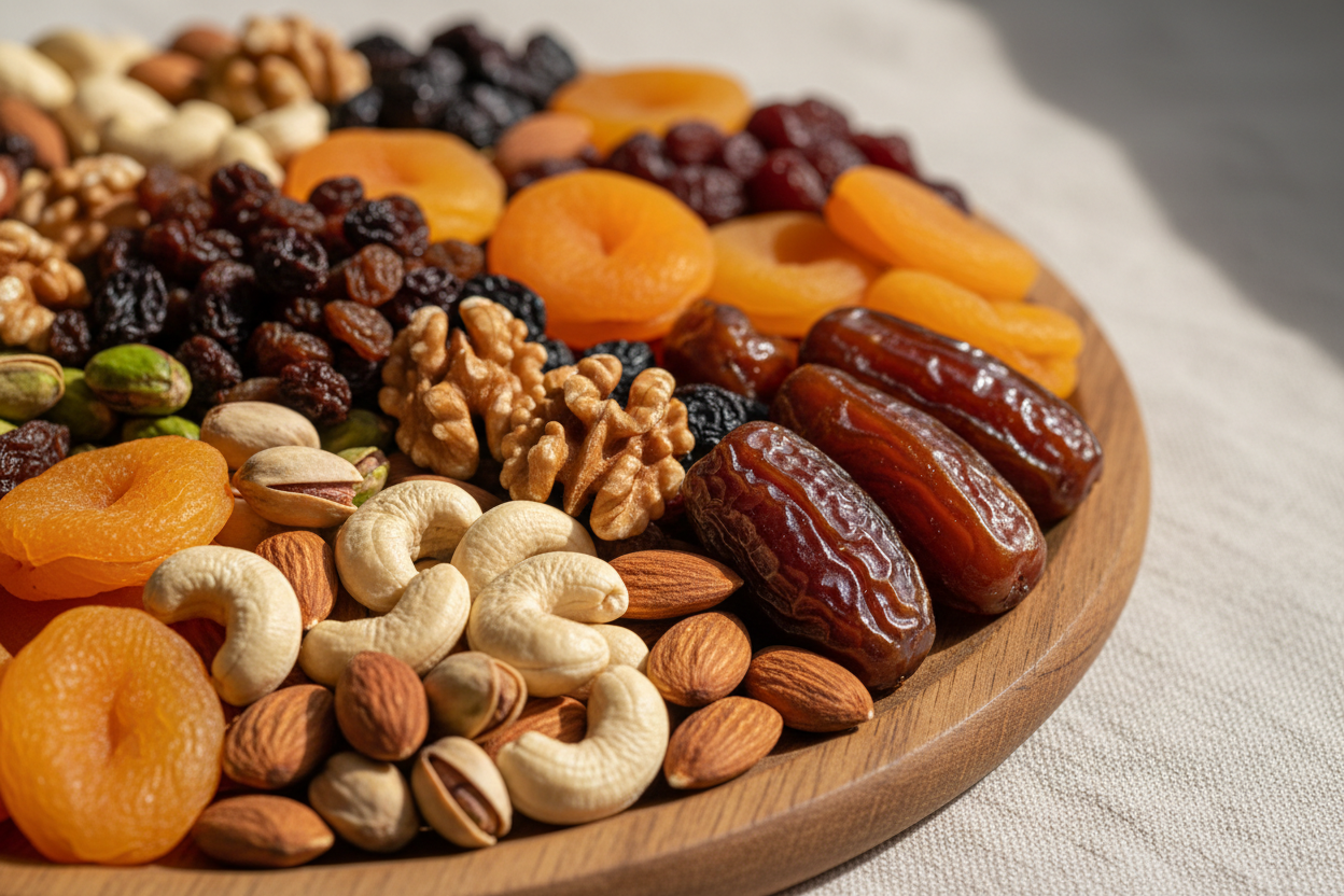 generate image for dry fruits